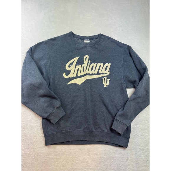 Jerzees Other - Vintage Jerzees NuBlend Indiana University Hoosiers Sweatshirt Navy Medium IU